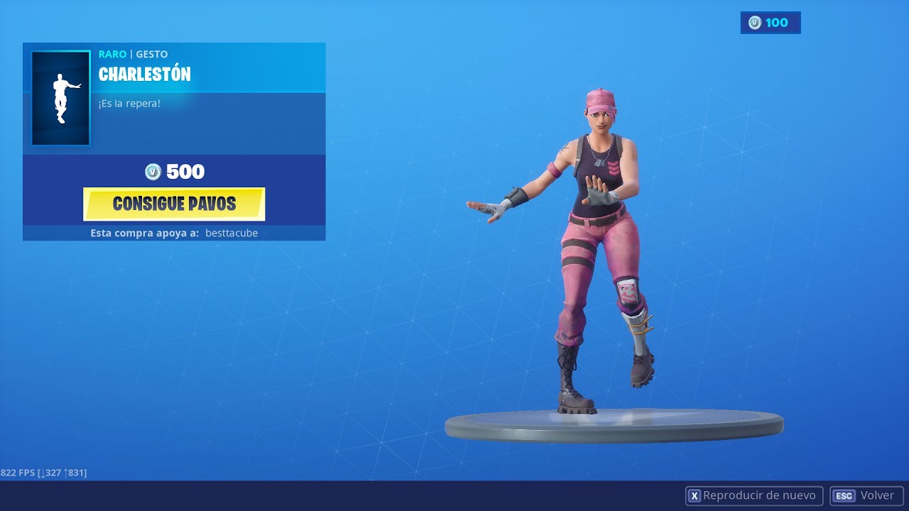 Fortnite Charleston Dance Nuevo Baile Charleston Vuelve Tienda De Fortnite 5 De Septiembre Youtube