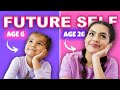 Talking to My Future Self - Sienna from the FUTURE | Nick and Sienna