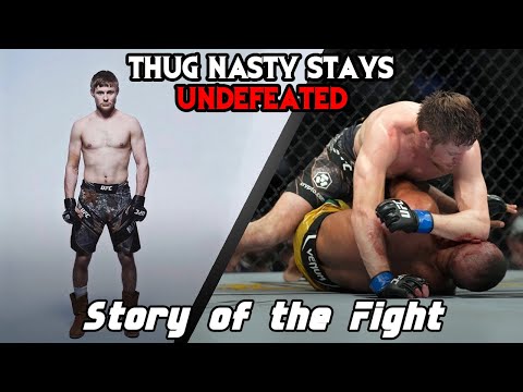 Bryce Mitchell vs Edson Barboza fight footage