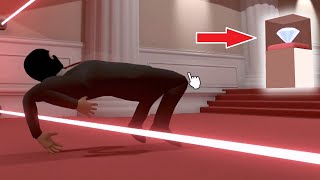 몸이 1도 안 아픈 도둑이 다이아를 훔치는 게임💎 screenshot 2