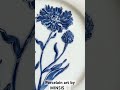 Hand painted porcelain plate • Porcelain art • Welcome to our Etsy Shop MINSIS #plate #art