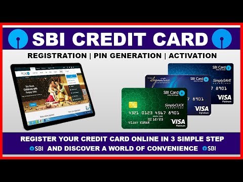 How to create your online sbi card account | genrate credit pin activate :- website link https://www.sbicard.com/ ca...