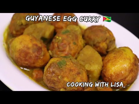 How To Make Egg Curry Guyanese Style