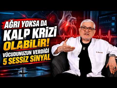 Ağrı Yoksa da Kalp Krizi Olabilir! Vücudunuzun Verdiği 5 Sessiz Sinyal! | Prof. Dr. Yusuf KALKO