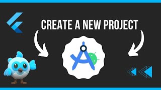 Easy Create Your First New Project In Flutter | Android Studio