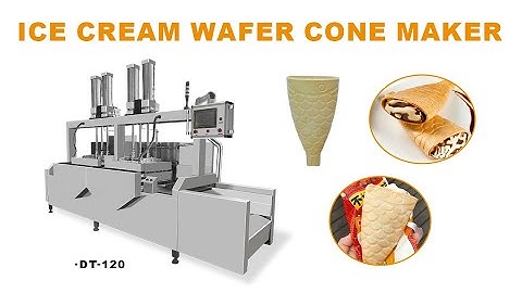 Electric Heating Wafer Cone Making Machine|Ice Cream Cone Maker| Automatic Monaka Wafers Machine