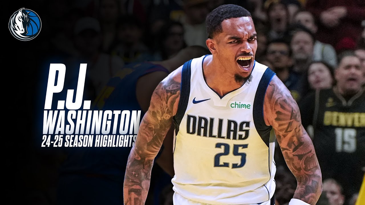 P.J. Washington 2024-25 Full Season Highlights