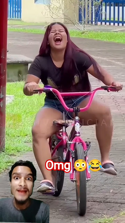 La bici sorpresa 😰 feliz 😀 broma de humor ❤️