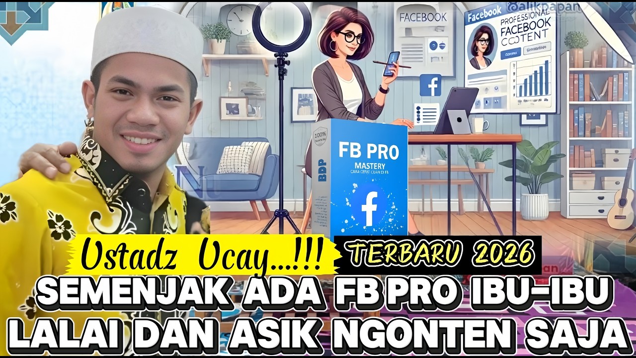 Ceramah Ustadz Ucay Terbaru 2026 Di Balik Papan Kalimantan Semenjak Ada FB Pro Emak² Asik Ngonten
