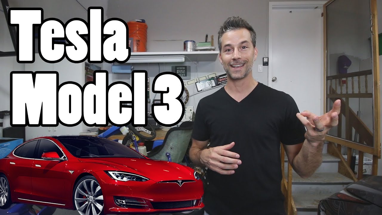 The Tesla Model 3 Revealed - YouTube