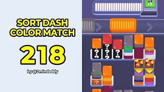 Sort Dash Color Match Level 218 screenshot 5