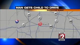 Police Drunk Ohio man had boy 9 drive him to gas station