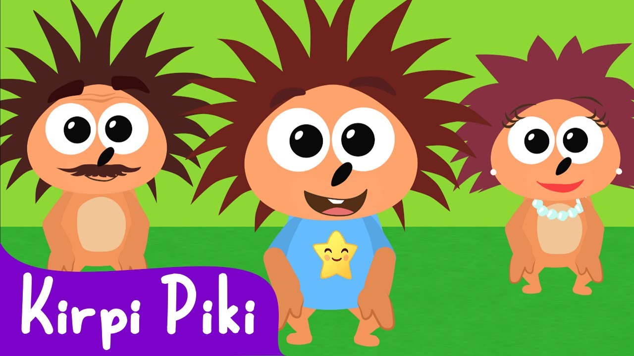 A Ram Sam Sam - Bebek Dans Şarkıları - Kirpi Piki Çizgi Film Çocuk