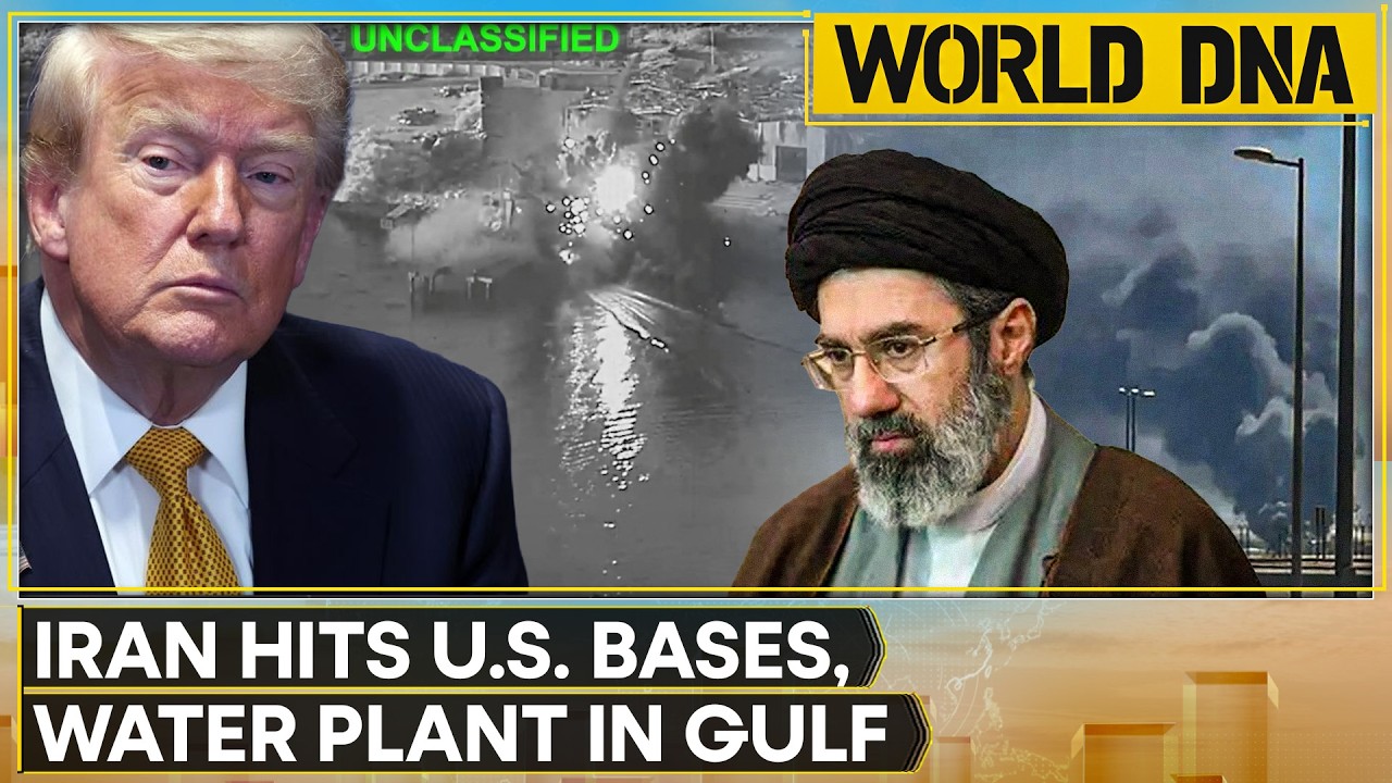 US-Iran War LIVE: Iran Hits US Bases, Water Plant in Gulf | 3 Killed in US Strikes in Iran | DNA US-Iran War LIVE: Iran Hits US Bases, Water Plant in Gulf | 3 Killed in US Strikes in Iran | DNA