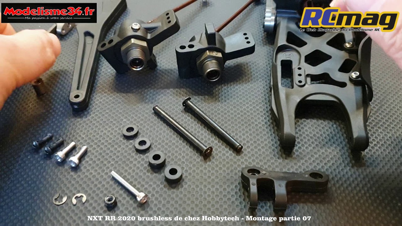 NXT RR 2020 brushless de chez Hobbytech - Montage partie 07