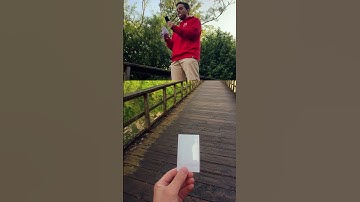 BTS of the Polaroid Transition 😂