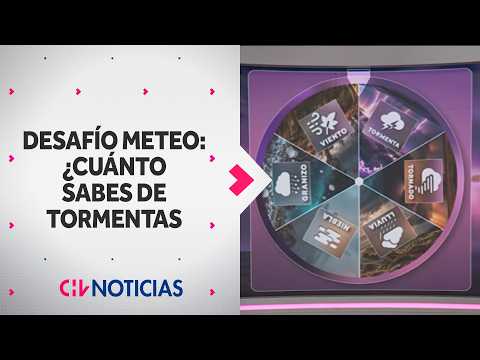 WEATHER CHALLENGE: How much do you know about thunderstorms? - CHV Noticias