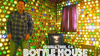 DIY Joshua Tree Tiny House made of 7500 Bottles! (How to Build