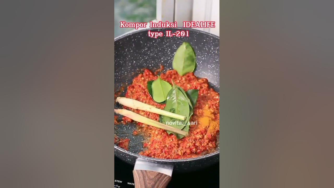 SAYUR KOL ALA RM MAKAN PADANG BY  @Novita Sari Food IDEALIFE ELECTRIC CHOPPER BLENDER (IL-219S)