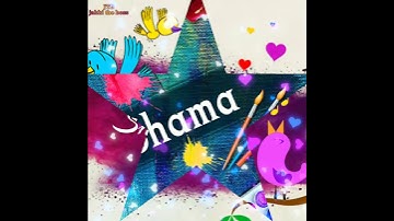 "Shama" Name Art Status Videos | very Fantastic Status | JTB