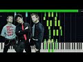 Wake Me Up When September Ends - Green Day | Piano Midi + Sheet Music