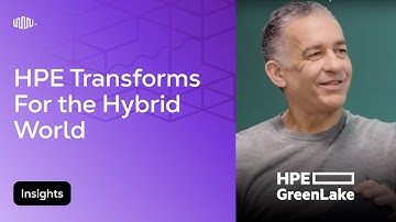 HPE Transforms for the Hybrid World
