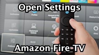 How to Open Settings on Amazon Fire TV Devices (3 Ways)