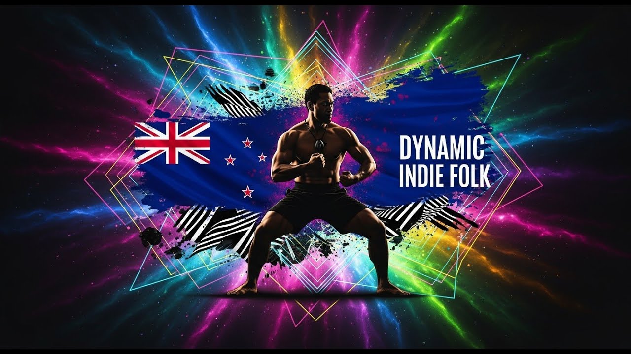 🐑 Land of Aotearoa | Dynamic Indie Folk | New Zealand Song 🥝