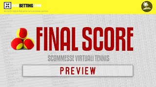 SCOMMESSE TENNIS VIRTUALE: FINALSCORE screenshot 3