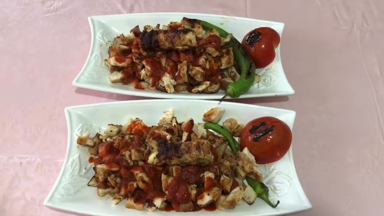 Evde Çok Pratik Ve Lezzetli Tavuk Döner kebabı  Tarifi. Sokak Lezzeti