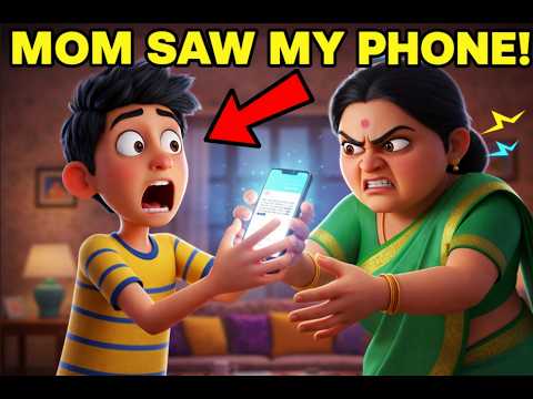 When Mom Checked My Phone… Total Disaster! 😂 | Funny Animation - YouTube