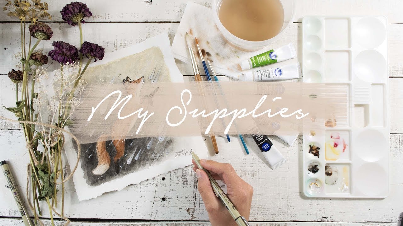 ART SUPPLIES, Tips + Demos