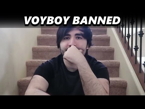 They really BANNED Voyboy on Twitch...