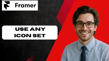 How to use any icon set in Framer (full guide)