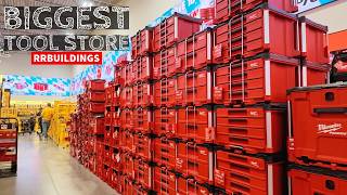 Details Visiting the BIGGEST Tool Store: FULL TOUR Update