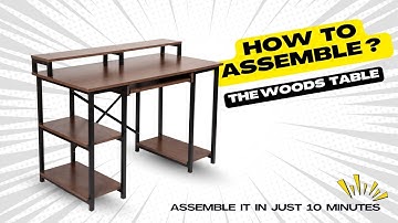 INNOWIN | THE WOODS COMPUTER TABLE |
