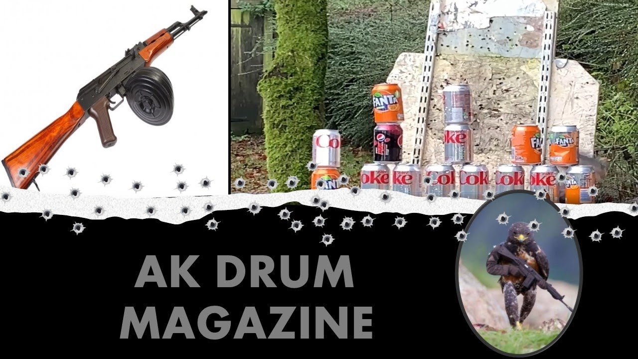 REVIEW AND SHOOTING WITH THE DRUM MAGAZINE -