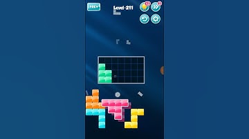 Block! Basic Novice Level 211 Walkthrough Solution