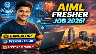 Software Engineer AIML Hiring 2026 | Bangalore | 0–1 Year | Python, AI ML | Apply Now screenshot 5