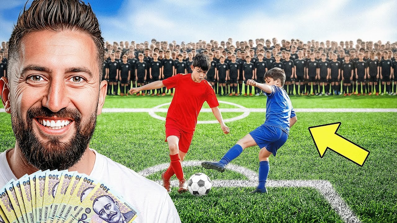 1vs1 PENTRU 1000 DE LEI *turneu la fotbal* ACADEMIA GERMANA 