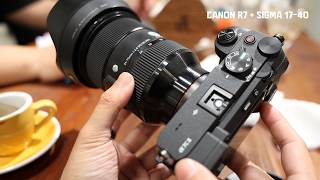Một ngày đi quay F&amp;B và lý do mình chuyển hẳn sang hệ Sony | Canon R7 vlog with 17-40 F1.8