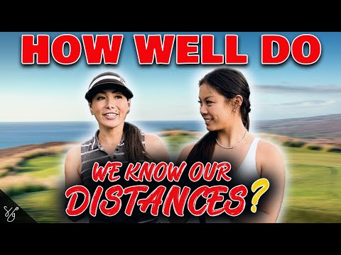 Testing Our Yardages w/ Maiya Tanaka || Shee Golfs
