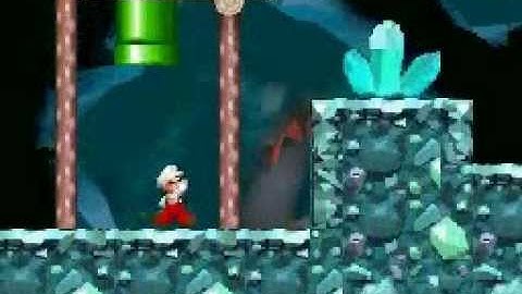 New Super Mario Bros. DS: Custom Level W1-2 (Area 2)
