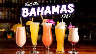 5 Cocktails That Will transport You to the Bahamas
β Support the channel by checking out my *Patreon:* https://www.Patreon.com/MakeandDrink
π *Web:* https://makeanddrink.com/ | *Store:* https://make-and-drink-shop.fourthwall.com
βοΈ My 2nd Channel: https://www.youtube.com/@MakeAndDrinkFrozen
Today we make 5 cocktails from the Bahamas that you would have found there in the 1980s. The recipes are very fitting of the time. Lots of juice and lots of sweet rum or liqueurs. Yet, most of these are interesting, some are pretty good and one is very good.
_recipes at the bottom of the description_
*_Some links below are affiliate links that may lead to a commission paid to the channel_*
*Full Amazon Store:* https://www.amazon.com/shop/makeanddrink
π *Best Citrus Hand Juicer:* https://amzn.to/4bU1tjY
π *My Big Juicer of Choice:* https://amzn.to/4k5xkSE
π§ *Nugget Ice and Tools:* https://amzn.to/3yH3zFe
πΊ *Cocktail Garnish Game:* https://amzn.to/3UQ8v26
π· *Glassware:* https://amzn.to/4bOK2SA
π *Cocktail Books:* https://amzn.to/3WwwR19
πΎ *Crew Bottles with removable base:*
Save 20% on your first order with the link below:
https://crewsupplyco.refr.cc/Crew-Affiliate/u/makeanddrinkvideos?s=sp&t=cp
β¨ *From the MakeAndDrink Shop* β¨
Find Mai Tai glasses, enamel pins, tasting glasses, and some of my own personal glassware for sale at the MaD Shop: https://make-and-drink-shop.fourthwall.com
βοΈ *Favorite Slushie Machines* βοΈ
*Ninja SLUSHi Max*
Amazon: https://amzn.to/42OhZzU
Walmart: https://walmrt.us/48CcEyE
*Ninja SLUSHi*
Amazon: https://amzn.to/3VbzhTI
Walmart: https://walmrt.us/49HYFZk
*HiCozy:* https://amzn.to/4pM8VFq
*Ecoviva:* https://amzn.to/4nzAPmP
βοΈ *Margarita Man Mixes:* https://margaritaman.com/?ref=qcqzwaia
Use Code *MakeAndDrink* for 15% off _Order in increments of 6 to get free shipping_
π¬ *Tools I use to make Videos*
*A Camera:* https://amzn.to/4eyoXwq
*B Camera:* https://amzn.to/3YbkU3B
*Microphone:* https://amzn.to/3XQ70m2
*Lights:* https://amzn.to/3XYE4Z2
*Music:* https://epidemicsound.com/referral/0p0ysi
πΆ MaD Playlist: https://www.epidemicsound.com/playlist/jc578rte2ii0xcl5aaq5vn8tz7l6fv81/
π *Episode Chapters* π
00:00 Introduction
02:34 Making the Bahamian Sunset
03:40 Making the Cherry Almond
04:58 Drinking the frozen cocktails
07:53 Making the Yellow Bird
08:46 Making the Goombay Smash
09:31 Making the Bahama Mama
10:35 Drinking the last 3 cocktails
π *Recipe(s)* π
*Bahamian Sunset*
2 dashes of grenadine
3 oz pineapple juice
Β½ oz banana liqueur
Β½ oz coconut rum
1 ΒΌ oz light rum
ΒΌ tsp xanthan
*Cherry Almond*
2 oz pineapple juice
1 oz cream
Β½ oz banana liqueur
Β½ oz amaretto
Β½ oz coconut rum
1 ΒΌ oz light rum
Blend everything and then top with grenadine
*Yellow Bird*
1 oz pineapple juice
2 oz orange juice
Β½ oz Galliano
Β½ oz banana liqueur
Shake with crushed ice
*Goombay Smash*
1 dash simple syrup
2 dashes lemon juice
3 oz pineapple juice
ΒΎ oz coconut rum
1 ΒΌ oz light rum, dark, or gold
*Bahama Mama*
3 dashes grenadine
3 oz pineapple juice
Β½ oz Nassau Royale
1 ΒΌ light rum 5 Cocktails That Will transport You to the Bahamas