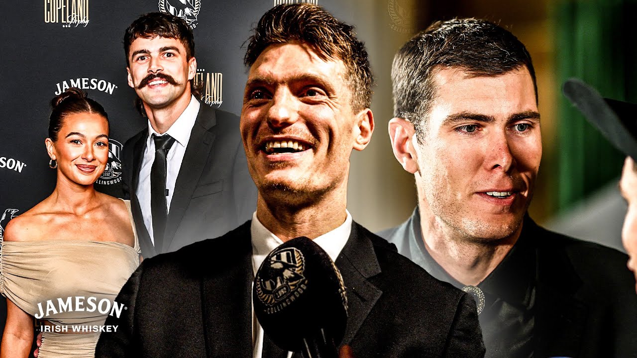 Roasting Collingwood players at the Best and Fairest 😳