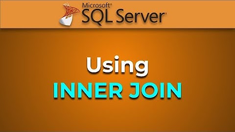 Advanced Databases - INNER JOIN (SQL Server)