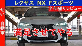 乗り心地も内装も満足感が凄くて実用性もしっかりある！レクサスNX Fスポーツの内外装、走りを全部レビューするよ