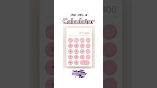 Calculator | Html , CSS , JavaScript | JavaScript Project For Beginners
