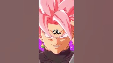 What if Goku Black was Black Goku #dragonball #dragonballsuper #dbs #dbz
