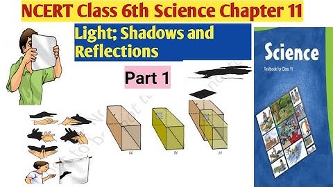 NCERT Class 6th Science| Chapter 11|Light; Shadows and Reflections| Part 1| Chapter explanation